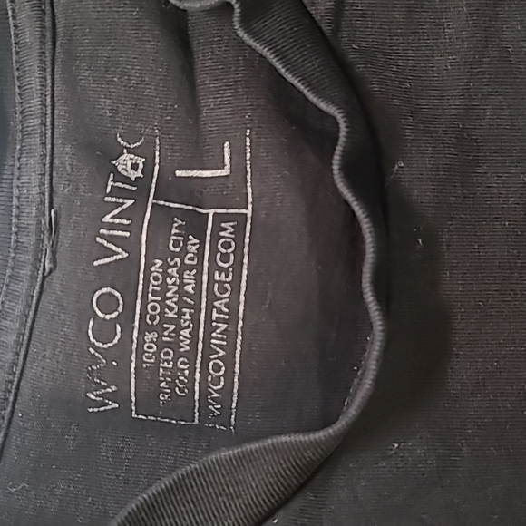 WyCo Vintage Anarchy Tee - Sz L - Picture 3 of 3
